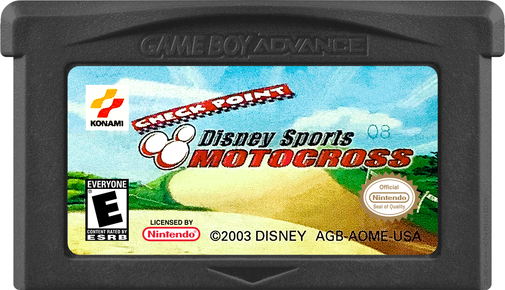 Disney Sports Motocross media 9 for GameBoy Advance